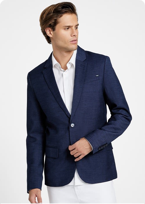 Men s Jackets Leather Jackets Blazers Sweatshirts GUESS Factory